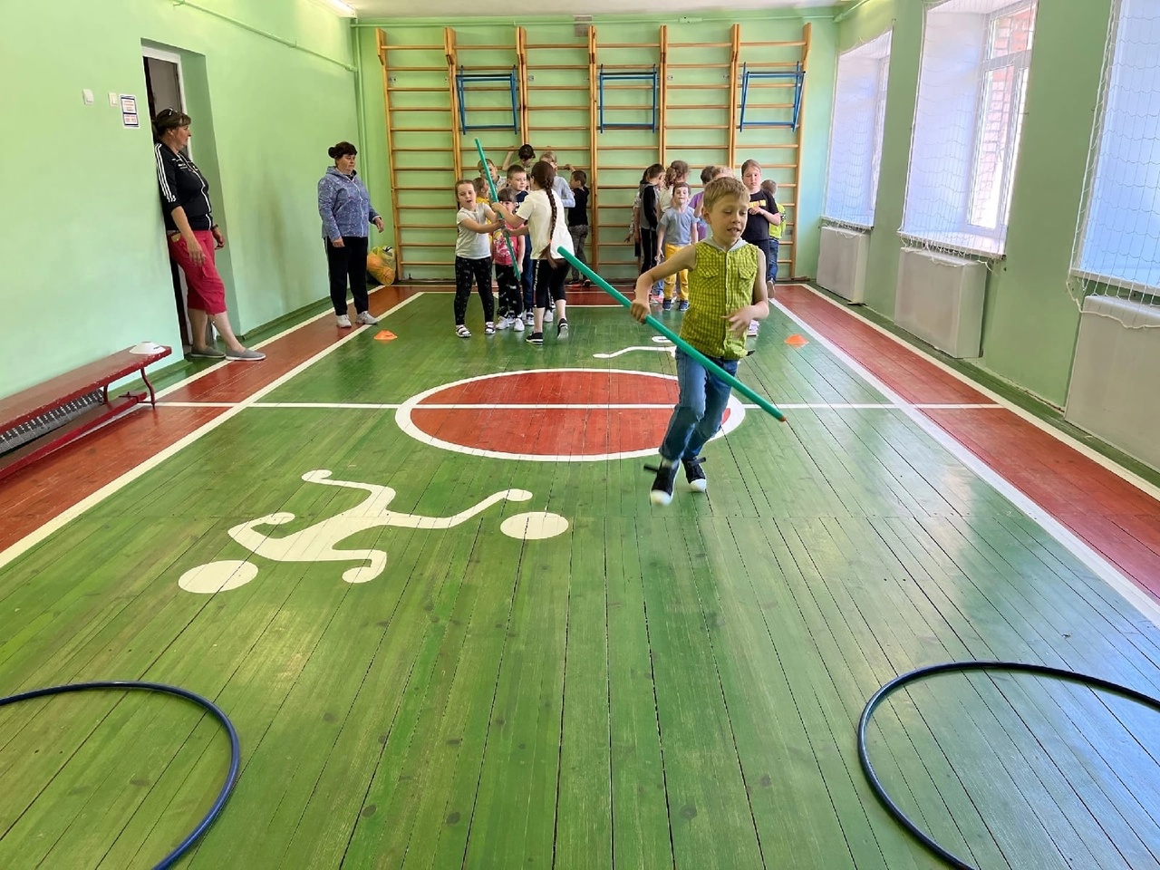 Спорт и физкультура в школе.